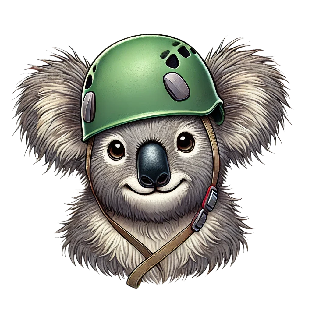Crag Koala - Sticker