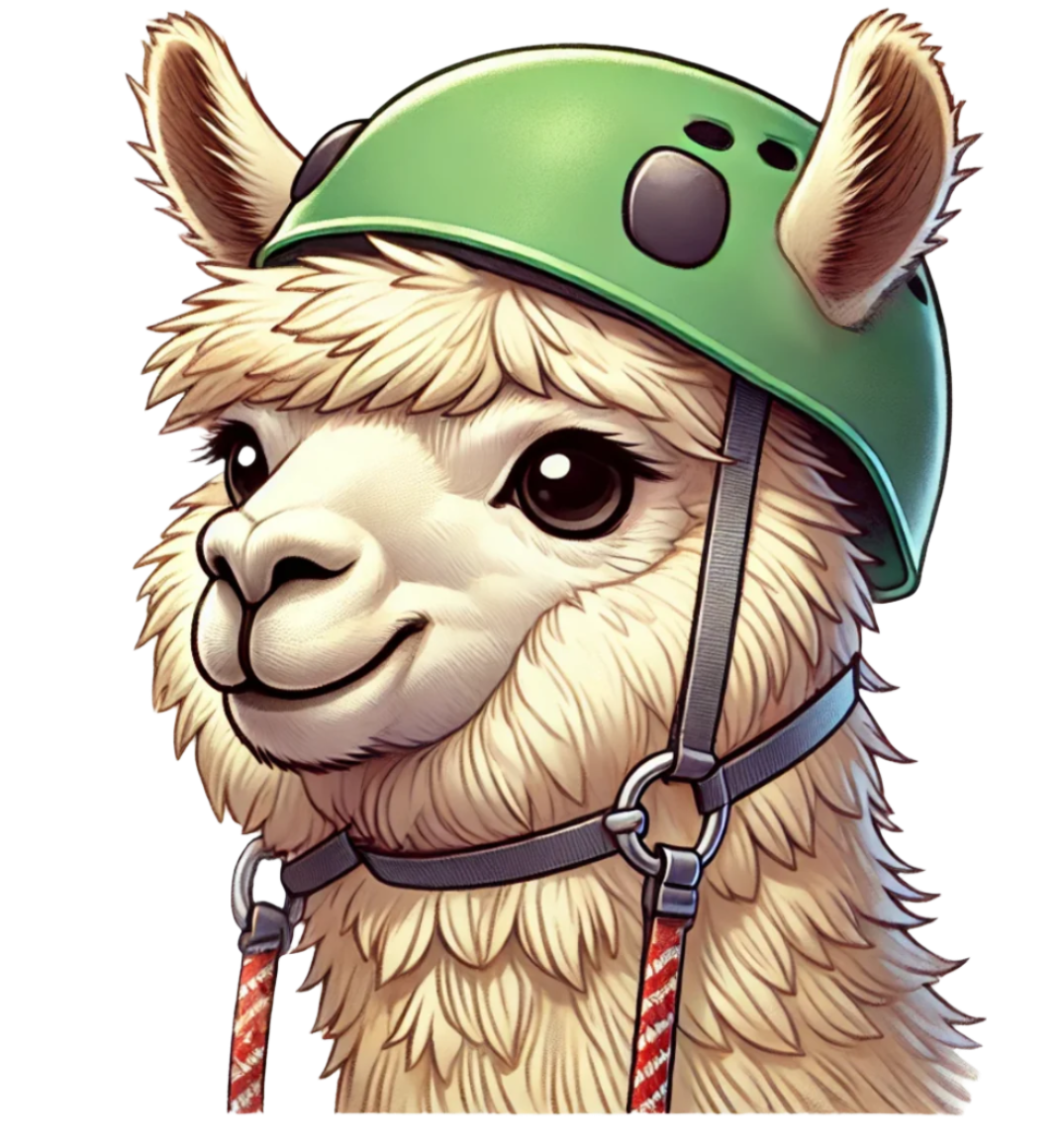 Crag Llama - Sticker