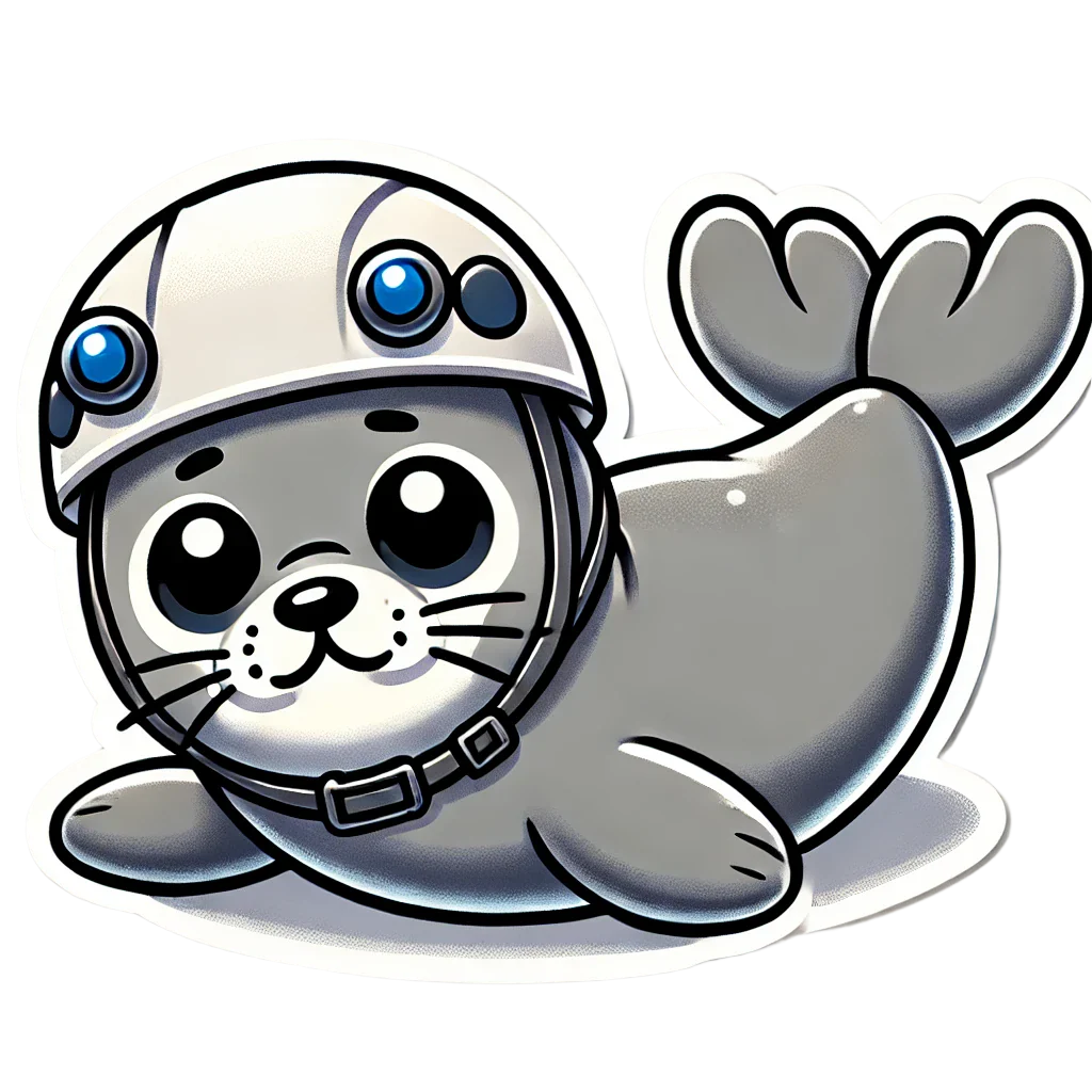 Crag Seal - Sticker