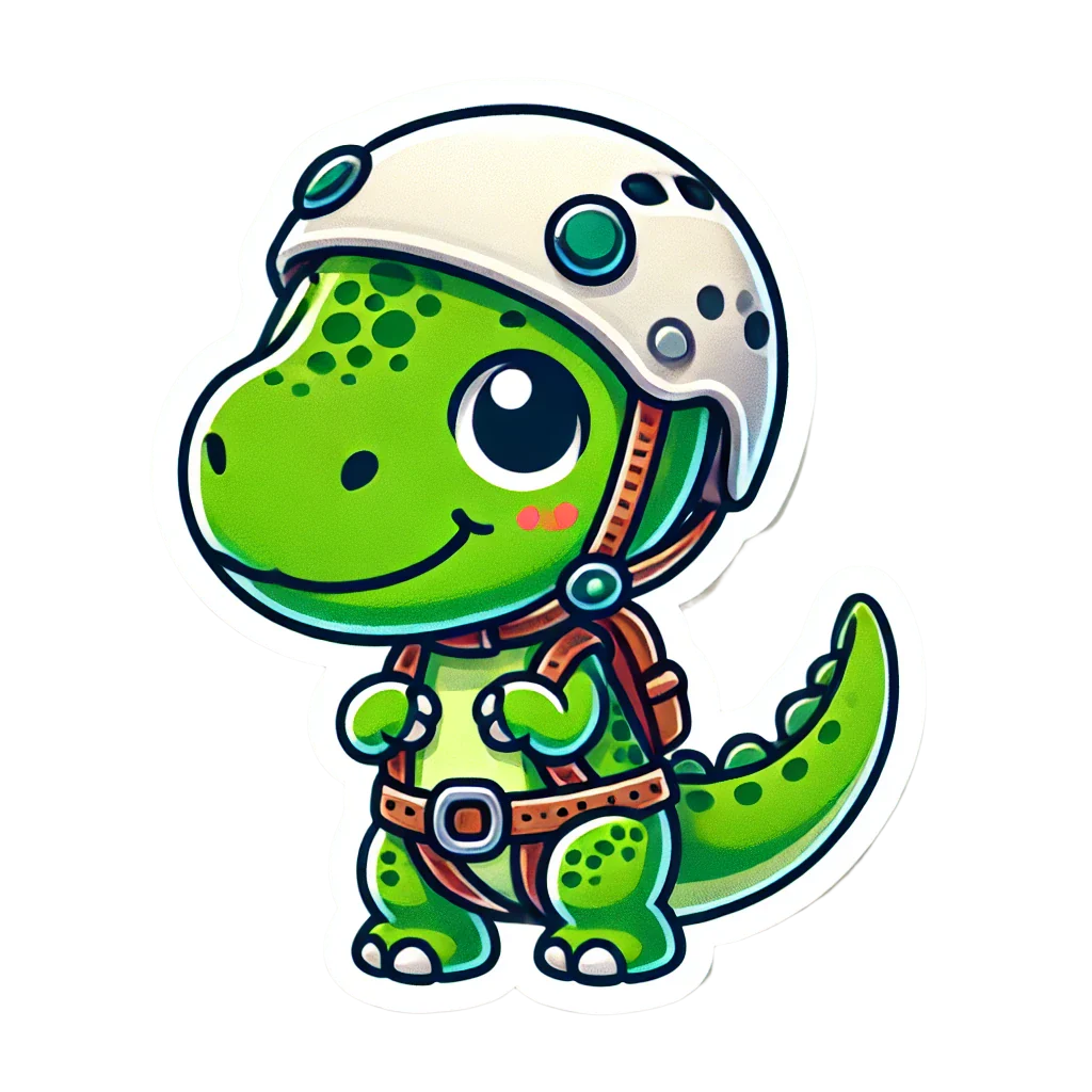 Crag T-Rex - Sticker