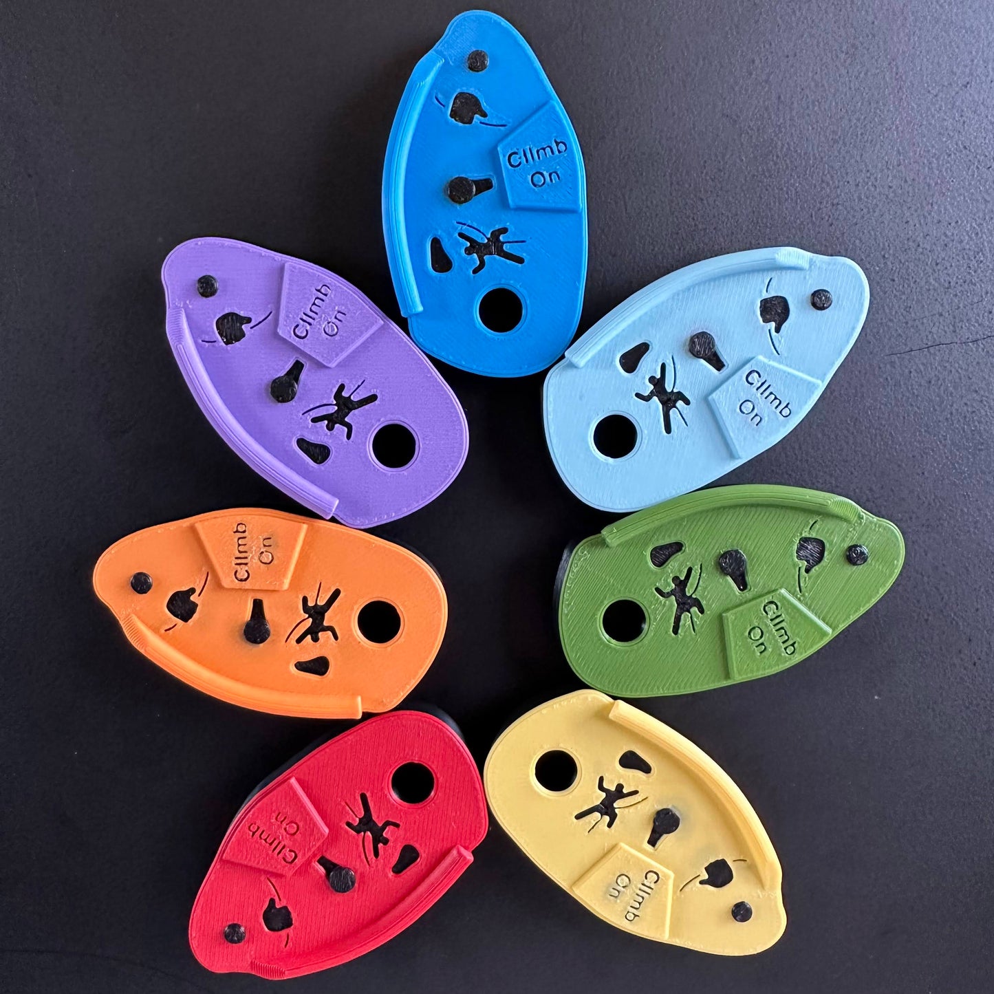 Belay Device - Fridge Magnet