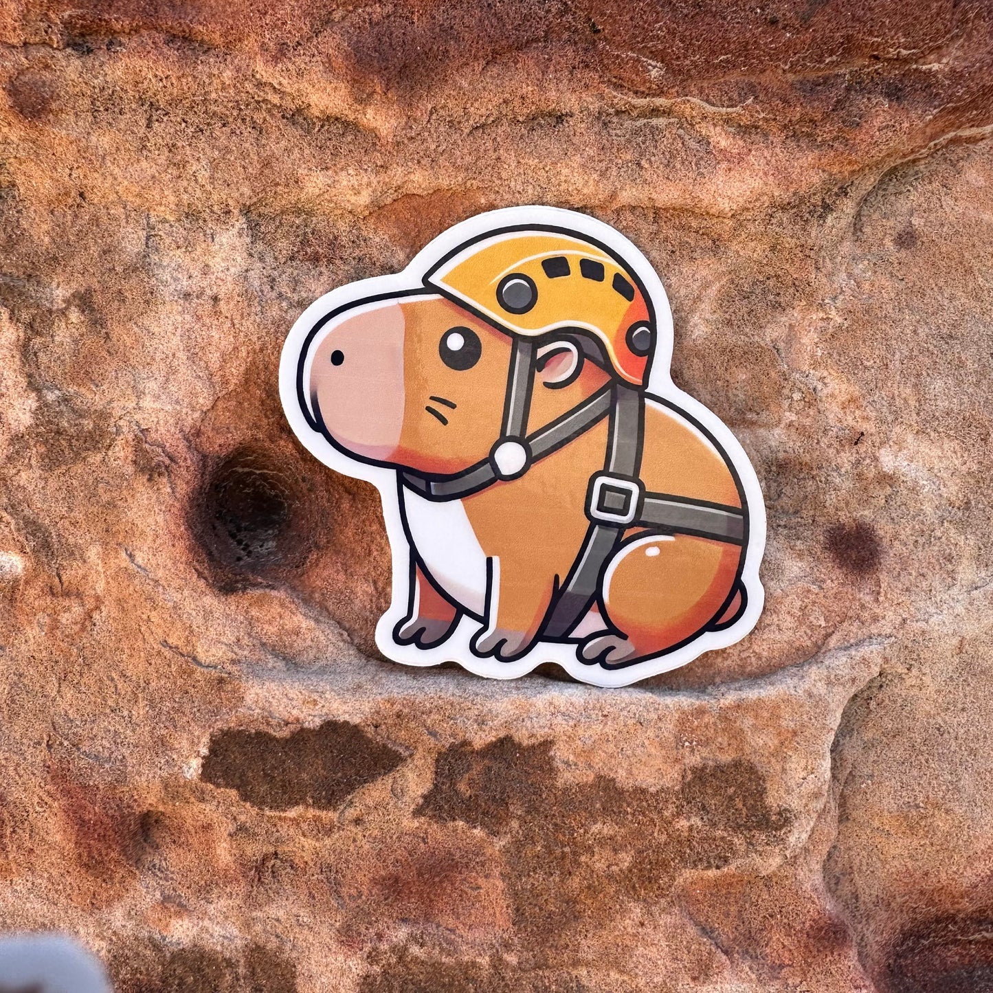 Crag Capybara - Sticker