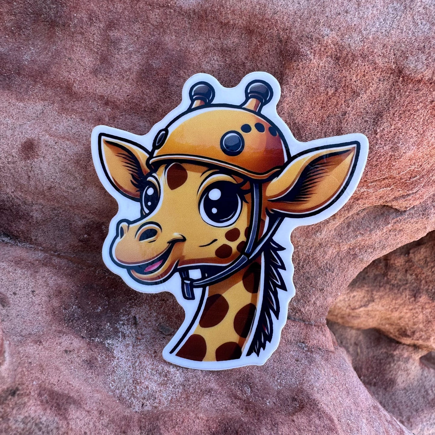 Crag Giraffe - Sticker
