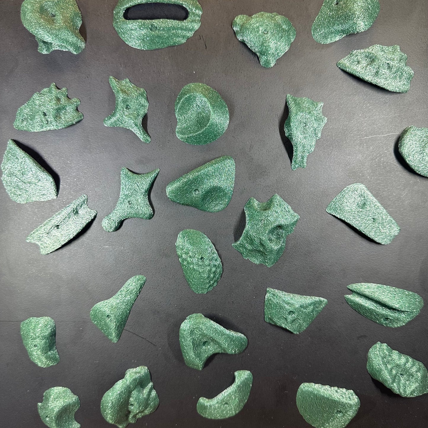 Sparkly Green - Mini Climbing Holds - Fridge Magnet