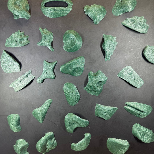 Sparkly Green - Mini Climbing Holds - Fridge Magnet