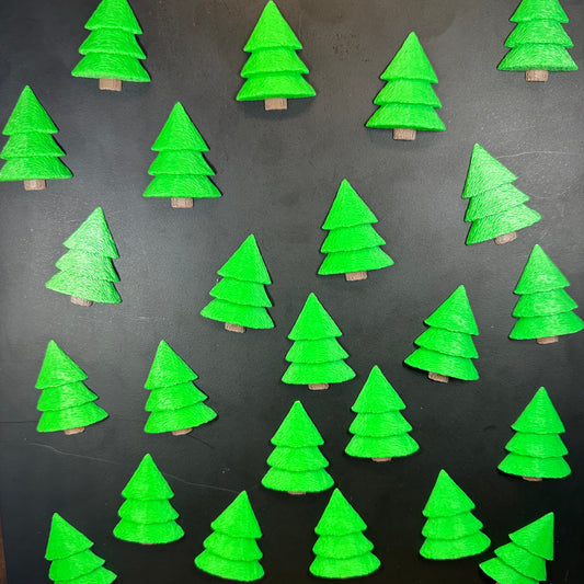 Christmas Tree - Winter Themed Fridge Magnet