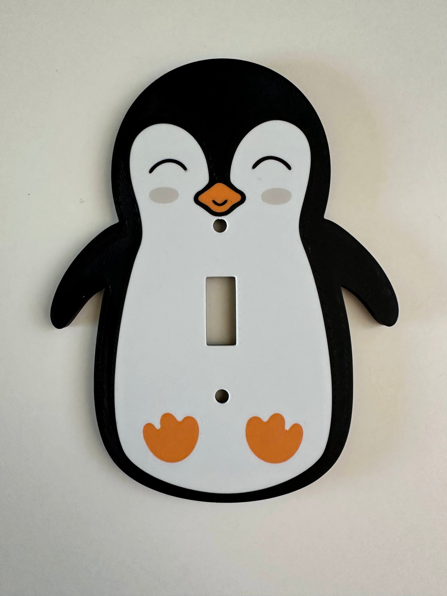 Penguin Light Switch Cover