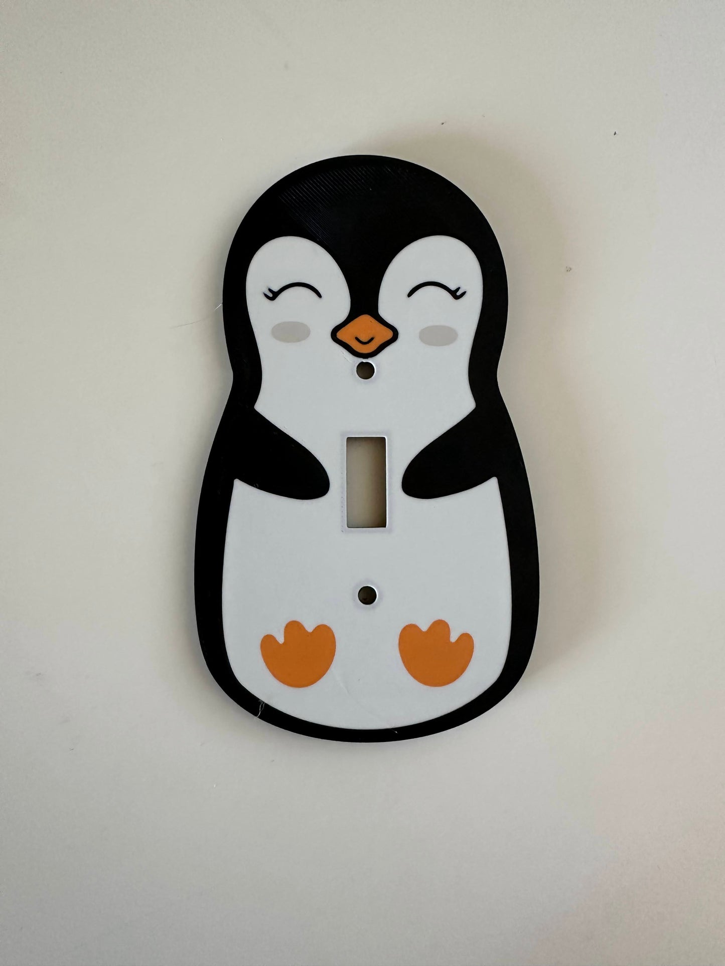 Penguin Light Switch Cover