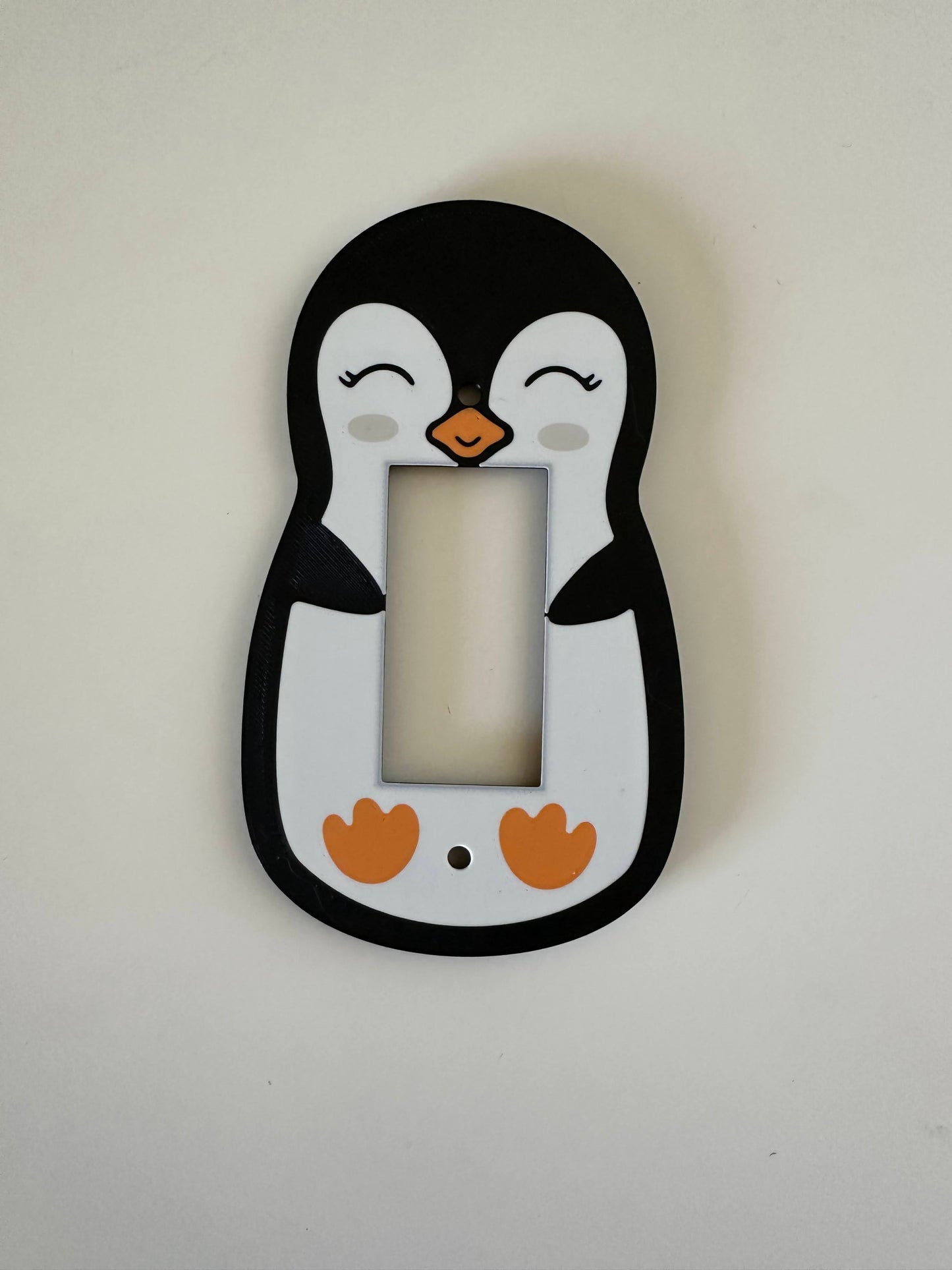 Penguin Light Switch Cover