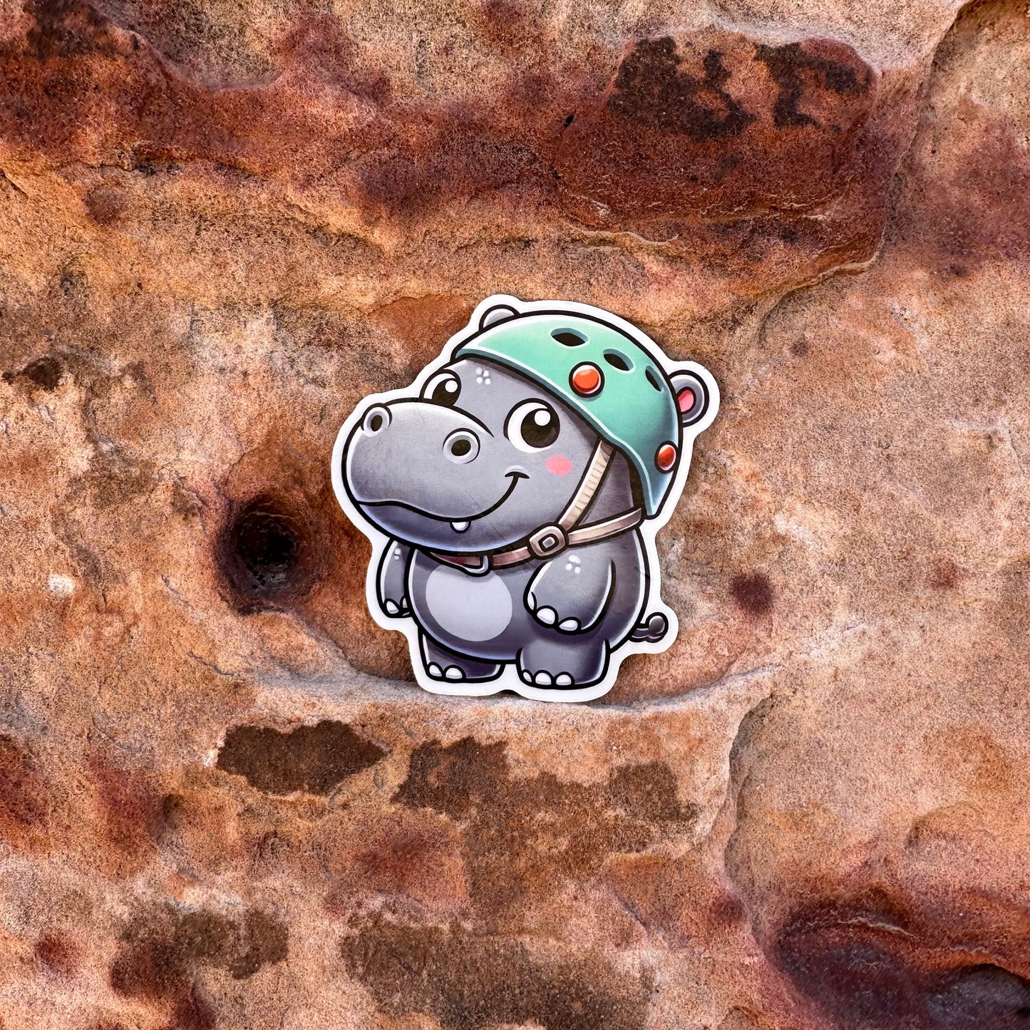 Crag Hippo - Sticker