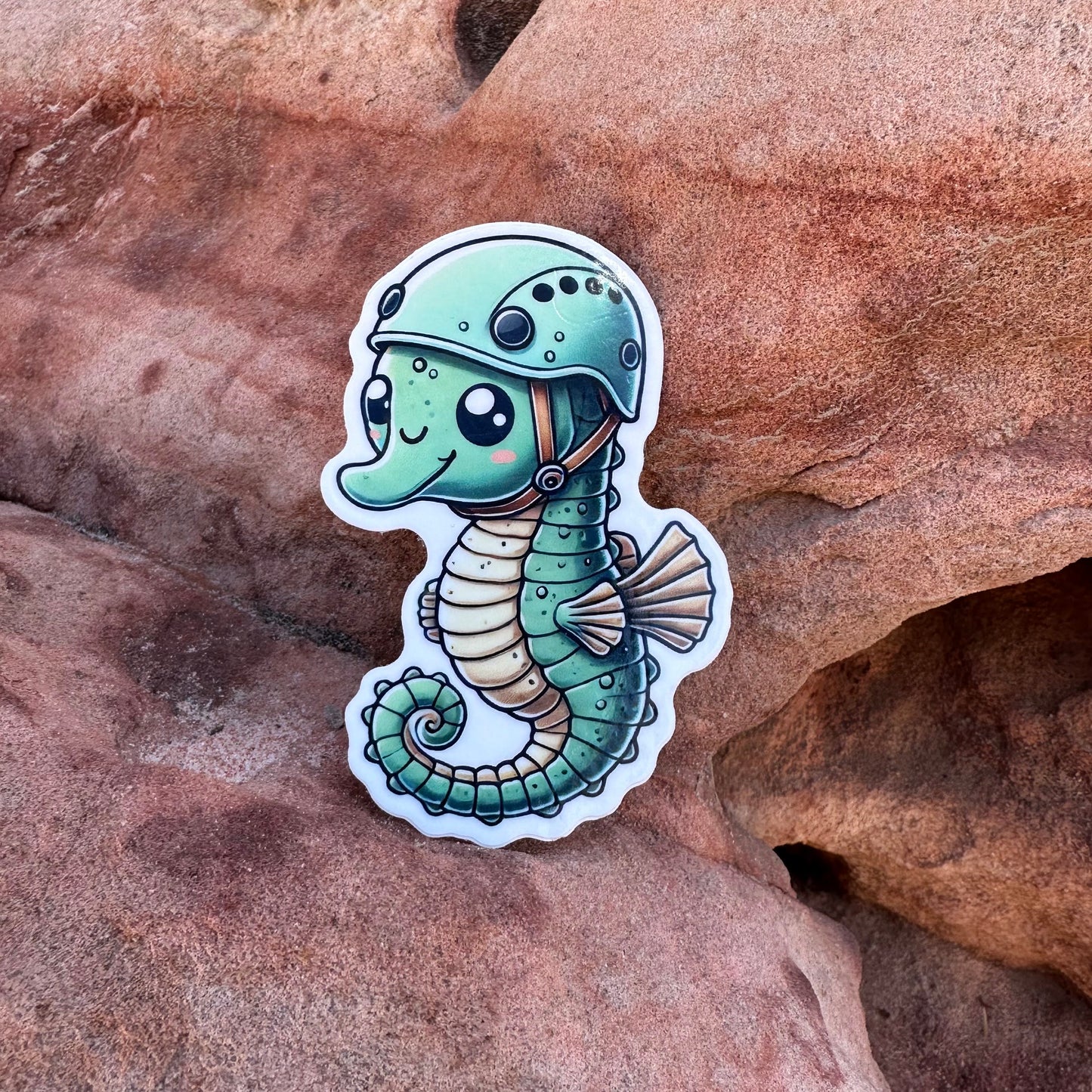 Crag Sea Horse - Sticker