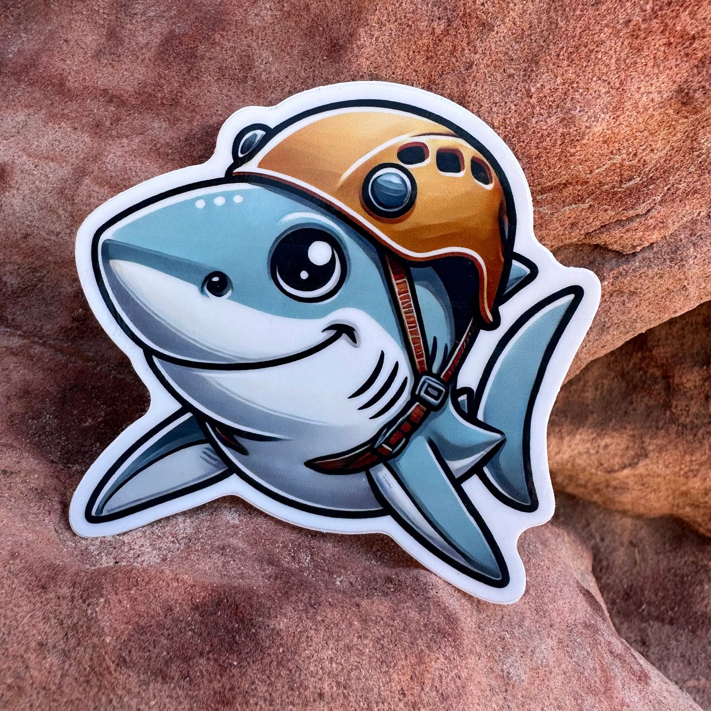 Crag Shark - Sticker